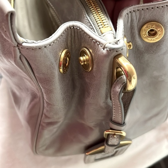 Reserved @kiraewong Authentic Prada Napa Leather Bag Milan - Picture 5 of 16